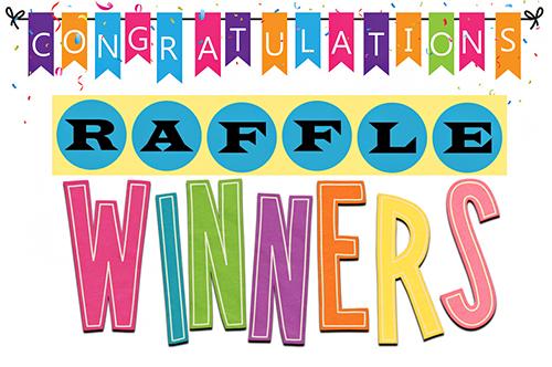 Valentine Raffle Winners Announced! 