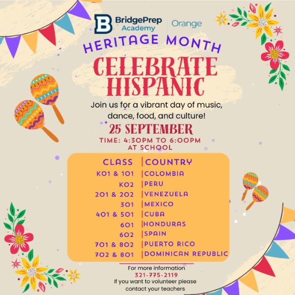 Celebrate Hispanic Heritage
