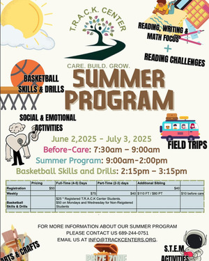 Summer Program here BPA Orange with @t.r.a.c.k.center 