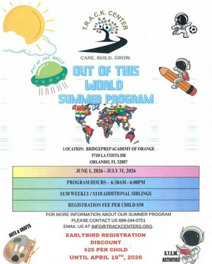  Summer with TRACK Center is here! 