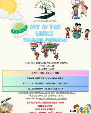  Summer with TRACK Center is here! 